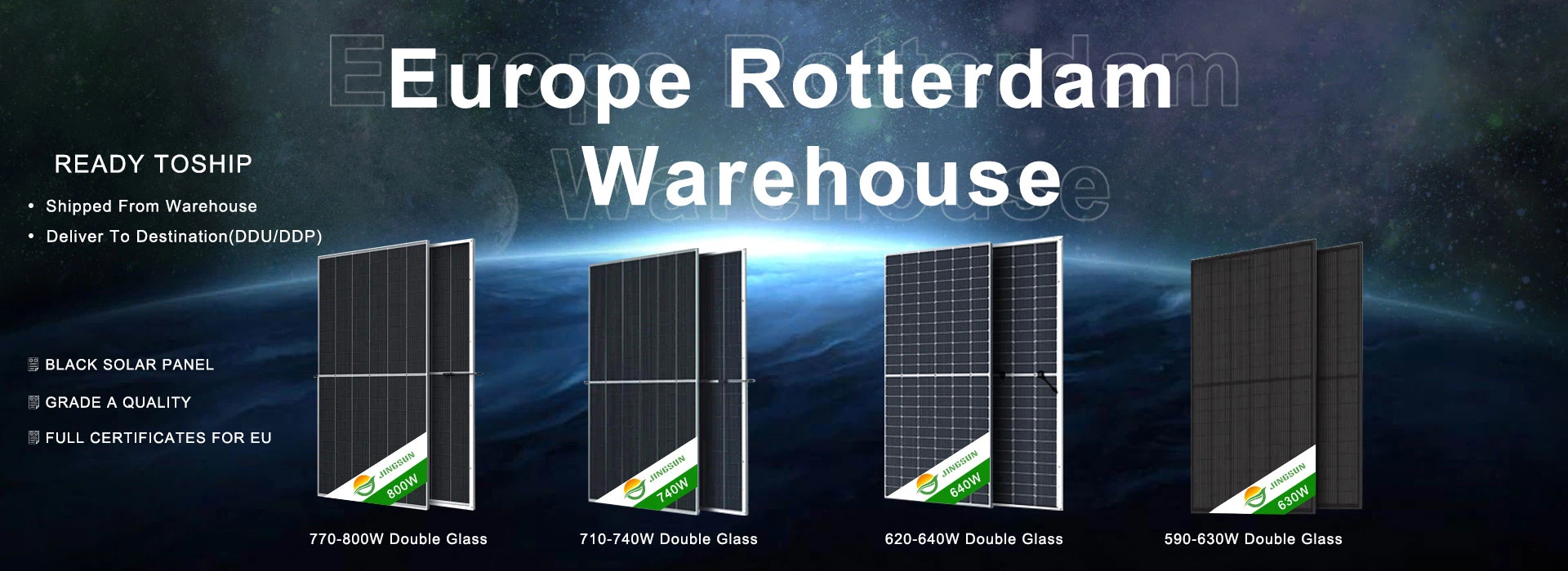 JINGSUN 800W solar panel