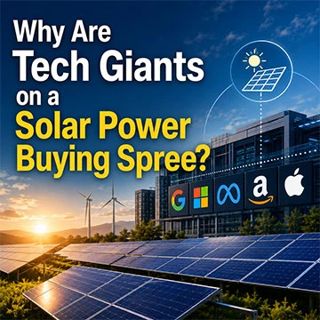 Zašto tehnološki divovi kupuju solarnu energiju?